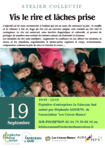 vis le rire et lâche prise yoga du rire en entreprise