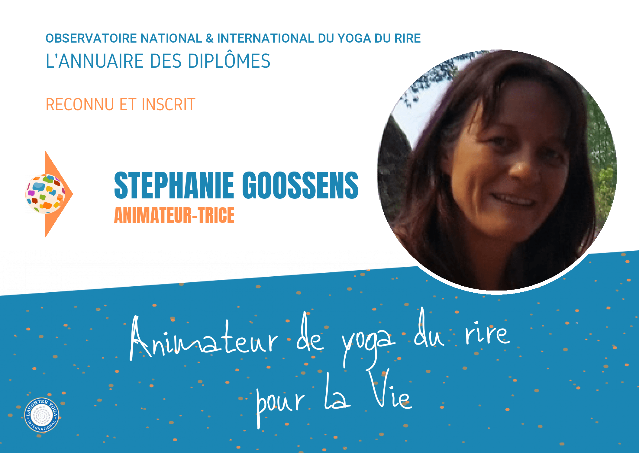 certificat professionnel d'animatrice de yoga du rire, Happy program for all